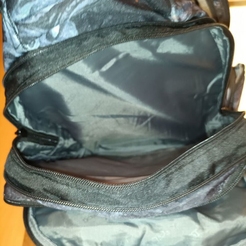 Polo Widen school backpack used, 30lt, colorful with bottle holder