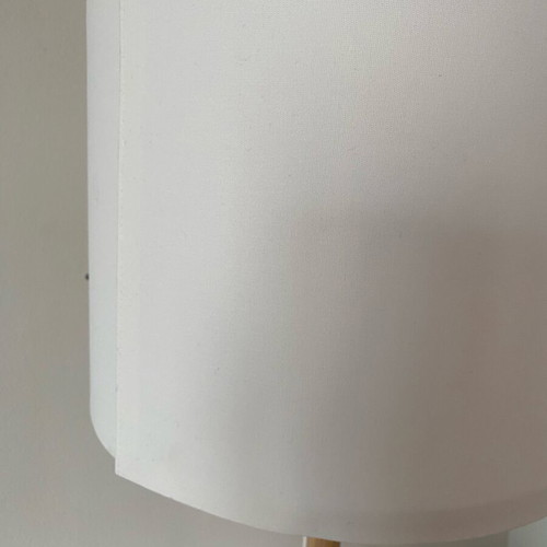 Lamp Lauters IKEA like new with recycled bottles lampshade and wood base