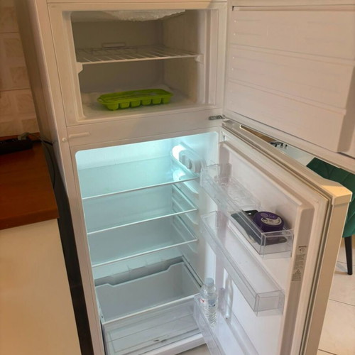 Sofa kitchen fridge and furniture set used, bundle price