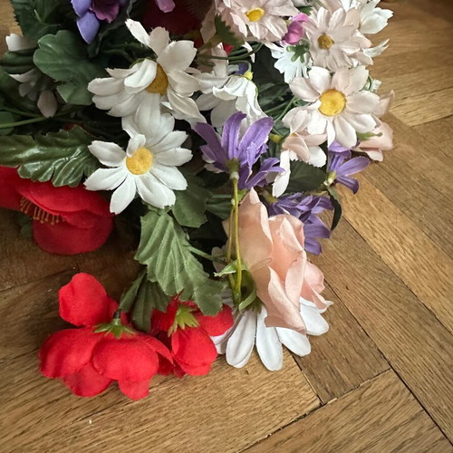 Bouquet with decorative flowers used