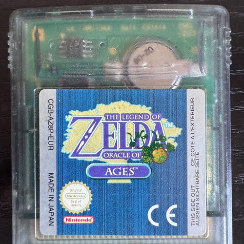 The Legend of Zelda Oracle of Ages Game Boy Color game