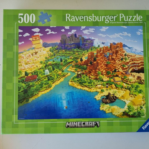 Ravensburger Minecraft World 500-piece puzzle