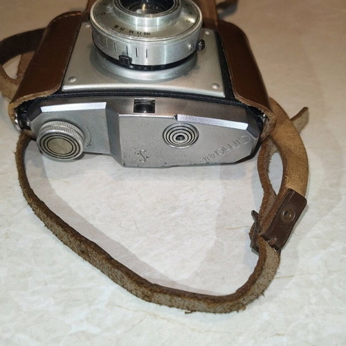 Cima-44 collectible camera like new with leather strap and case