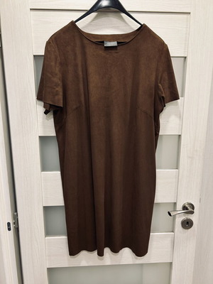 C&A A-Line Dress in Chocolate Brown like new, size EUR 48