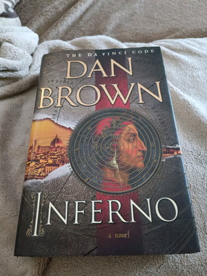 Dan Brown Inferno твърда корица употребявана