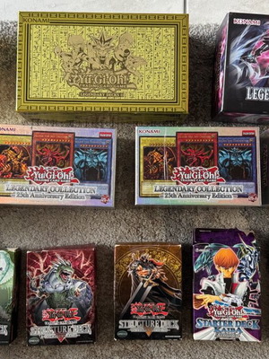 Yu-Gi-Oh! Vintage Legendary Collection και Structure Decks 2002 σαν καινούργιο