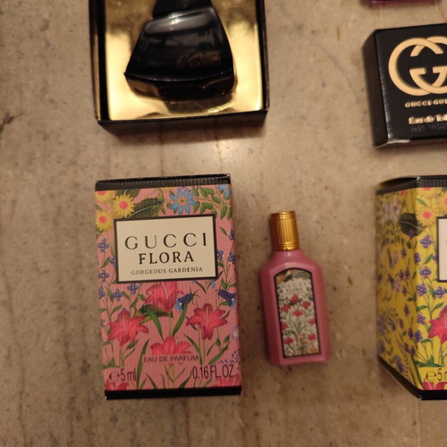Gucci Miniature Perfume Set new, 5ml Eau de Parfum