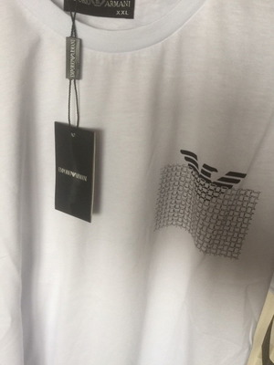 T-shirt Armani καινούργιο, μέγεθος XXL, άσπρο