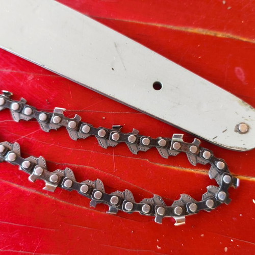 8" chainsaw bar and chain set for handheld chainsaw