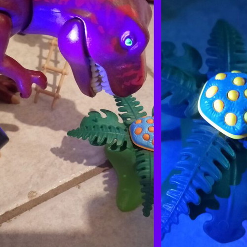 Playmobil Explorers Headquarters and T-Rex like new