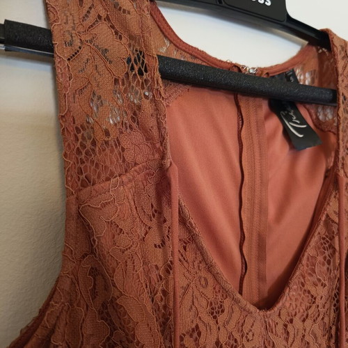 Trixxi Mini Lace Dress like new, dusty pink, size S