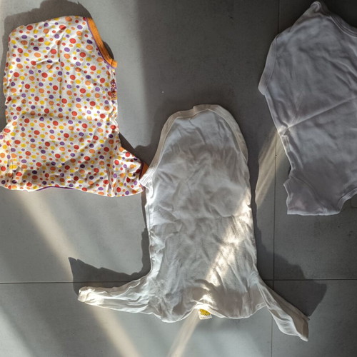 Baby bodysuits, set of 3