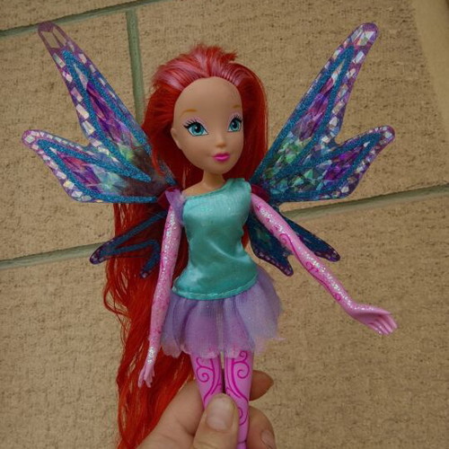 Winx Bloom Tynix Fairy doll used
