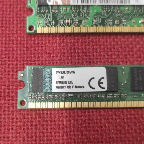 Ram ddr2 used 2x Geil 1GB 800MHz and 2x Kingston 1GB modules