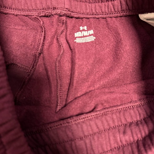 Under Armour burgundy tracksuit like new, size M