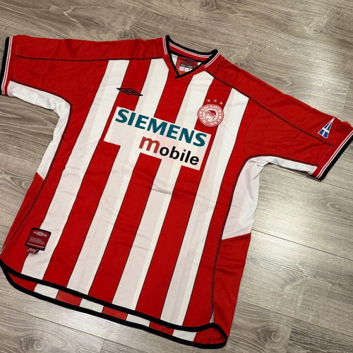 Olympiacos Umbro 2002-03 XL jersey new, authentic