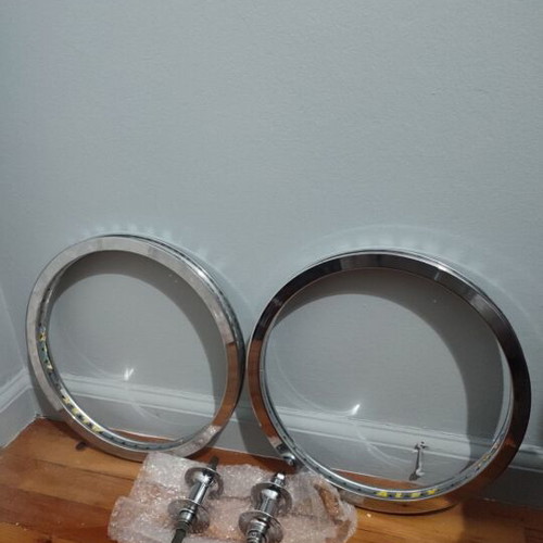 BMX hubs like new set