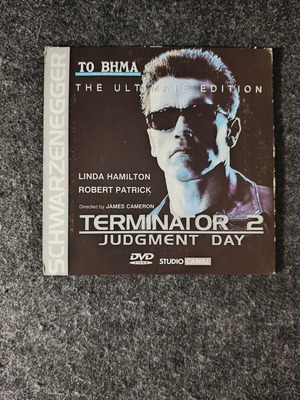 Terminator 2: Judgment Day DVD new, newspaper edition