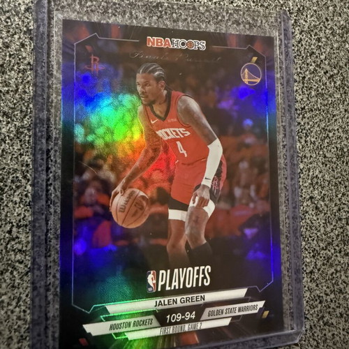 2025-26 Topps NBA Hoops Jalen Green FP-23 Finals Pursuit SP like new