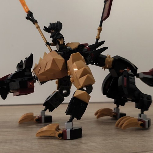 LEGO Ninjago Imperium Dragon Hunter Hound set 71790 with instructions