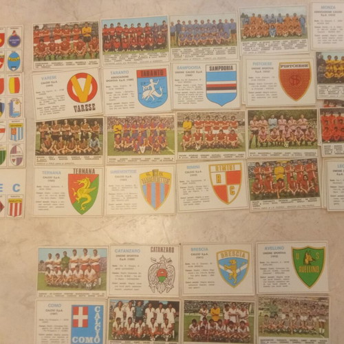 Calciatori Italian Football and Basketball Stickers 1977/78 like new