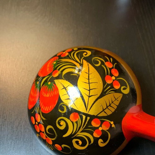 Khokhloma hand-painted decoration like new, Russia