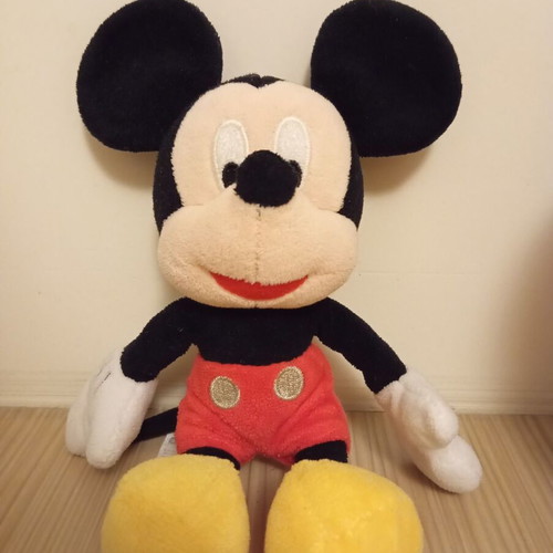 Mickey Mouse stuffed toy like new, 20 cm