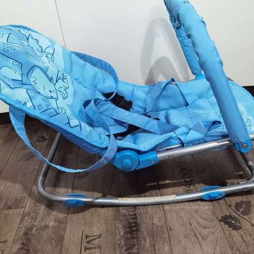 Bertoni Baby Bouncer used, blue