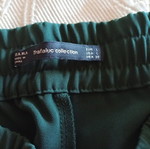 Zara Trafaluc women's jogger pants like new, dark green with side stripes
