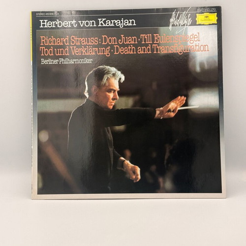 Richard Strauss Don Juan Till Eulenspiegels Lustige Streiche Tod Und Verklärung vinyl used