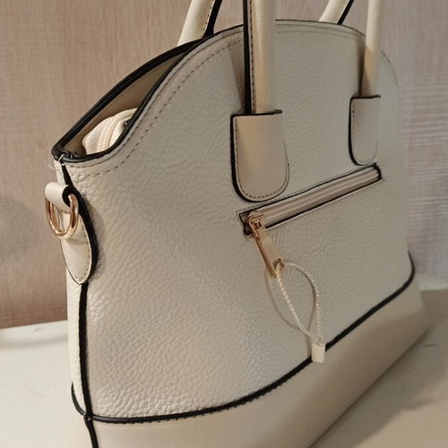 Women's shoulder bag new, beige