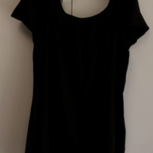 Asos cotton dress like new, black with fringes