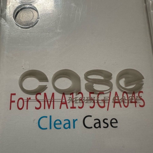 Samsung A13 5G/A04s clear case new