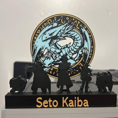 Yu-Gi-Oh Seto Kaiba Blue-Eyes white dragon decorative new