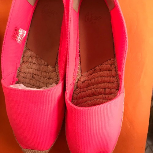 Castaner handmade Spanish espadrilles new, size 39, fuchsia
