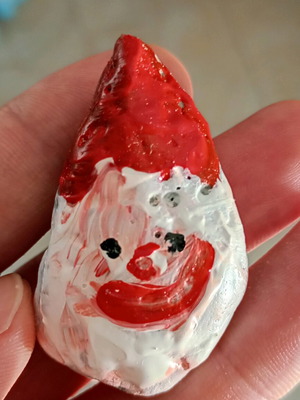 Saint Basil Stone new painted with acrylic paints