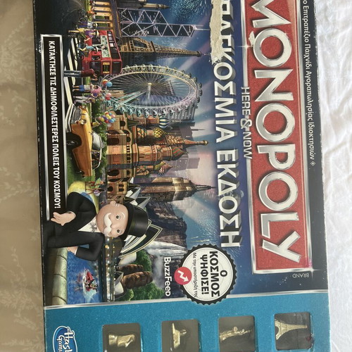 Monopoly Here & Now World Edition board game