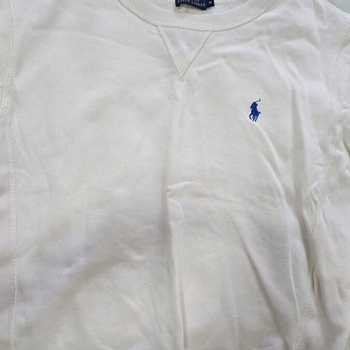Polo Ralph Lauren hoodie, white, size M
