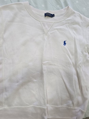 Polo Ralph Lauren hoodie, white, size M