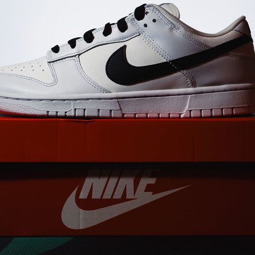 Nike Dunk Low new, size 44.5, Black/Summit White