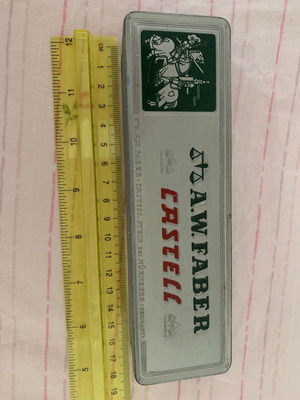 Μολυβοθήκη Faber Castell μεταλλική συλλεκτική μεταχειρισμένη