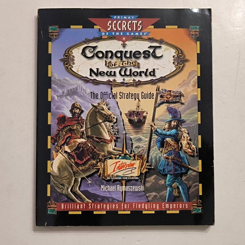 Strategy Guide Conquest of the New World like new, in English