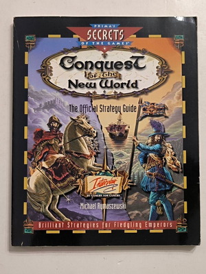 Strategy Guide Conquest of the New World like new, in English