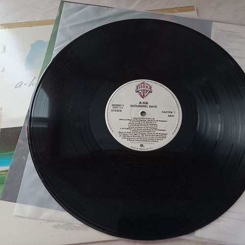 Scoundrel Days A-ha vinyl record used, pop