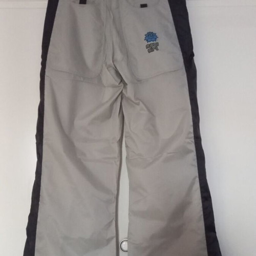 Maui & Sons waterproof windproof pants, black and grey, size M