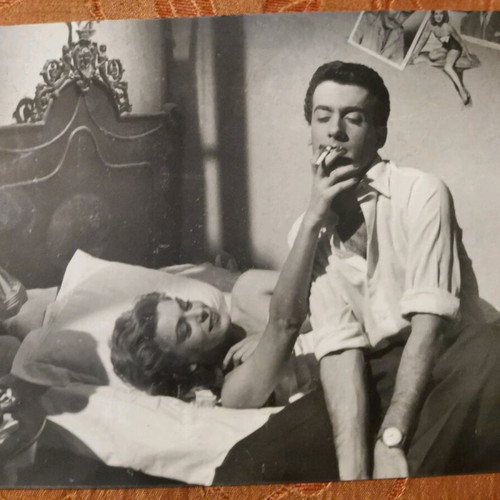 Collectible photo Melina Mercouri and Alekos Alexandrakis from Stella used
