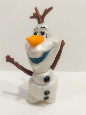 Frozen Disney Olaf snowman miniature figure used from the movie