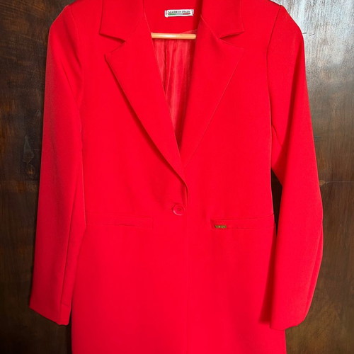 Women's blazer new, size S, red