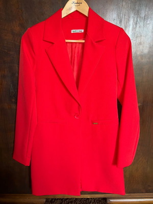 Women's blazer new, size S, red