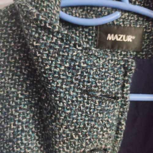 Coat like new, blue, fits M-XL